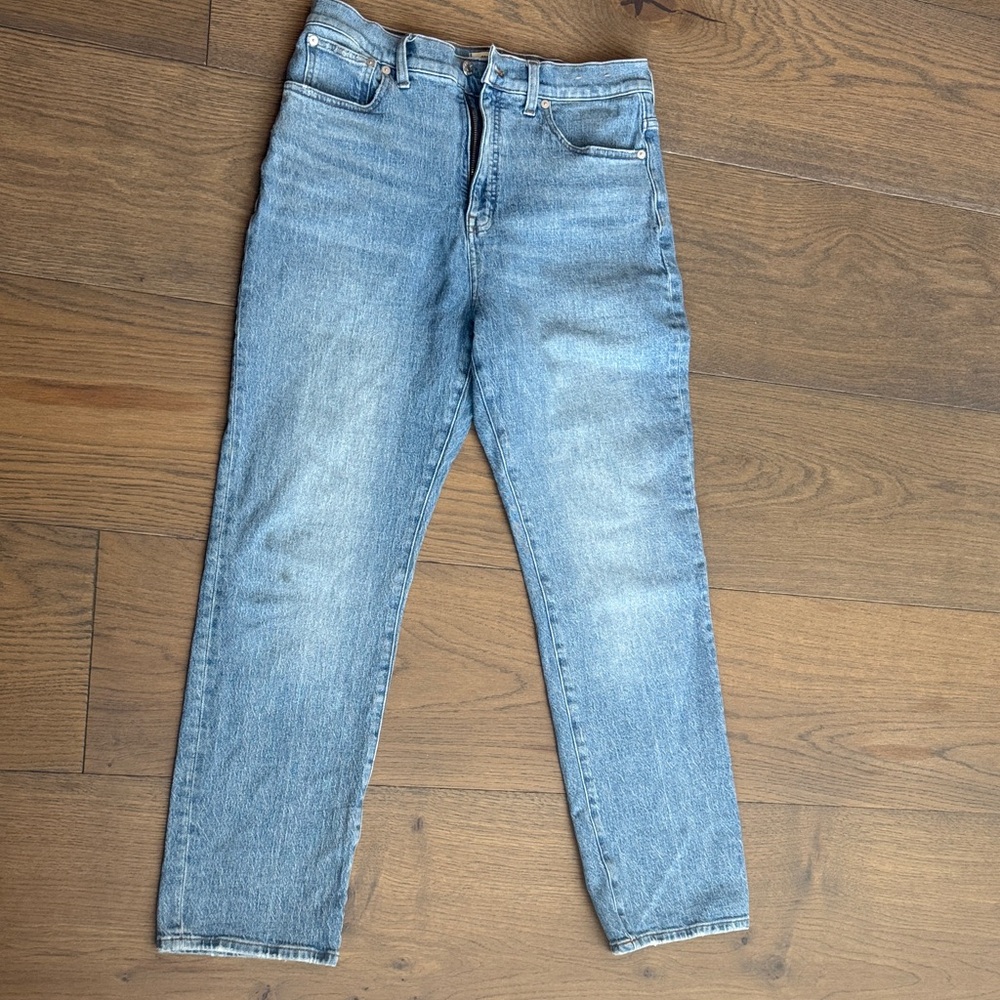 Madewell Light Blue 90s Straight Leg Jeans